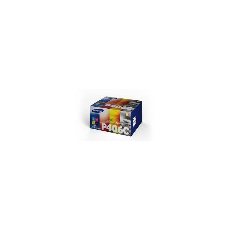 SAMSUNG CLP-360/CLP-365 RAINBOW TONER KIT (C/M/Y/K) CLTP406C