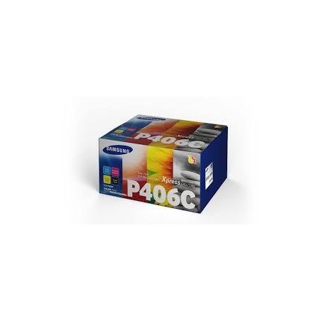 SAMSUNG CLP-360/CLP-365 RAINBOW TONER KIT (C/M/Y/K) CLTP406C