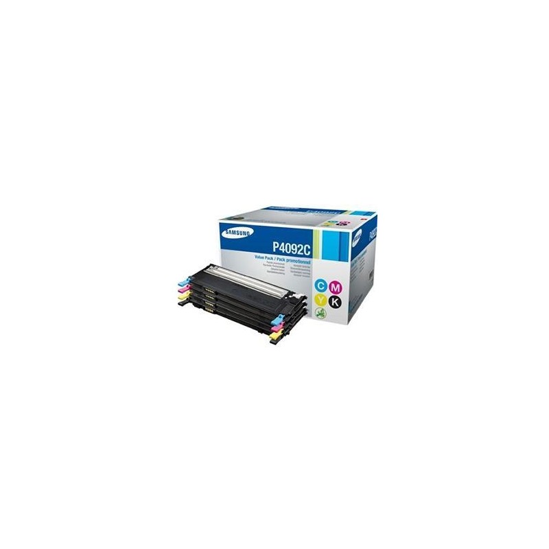 SAMSUNG CLP-315,CLP-310 CLX-3170/3175 PACK TONER CIAN, MAGENTA, AMARILLO, NEGRO CLTP4092C