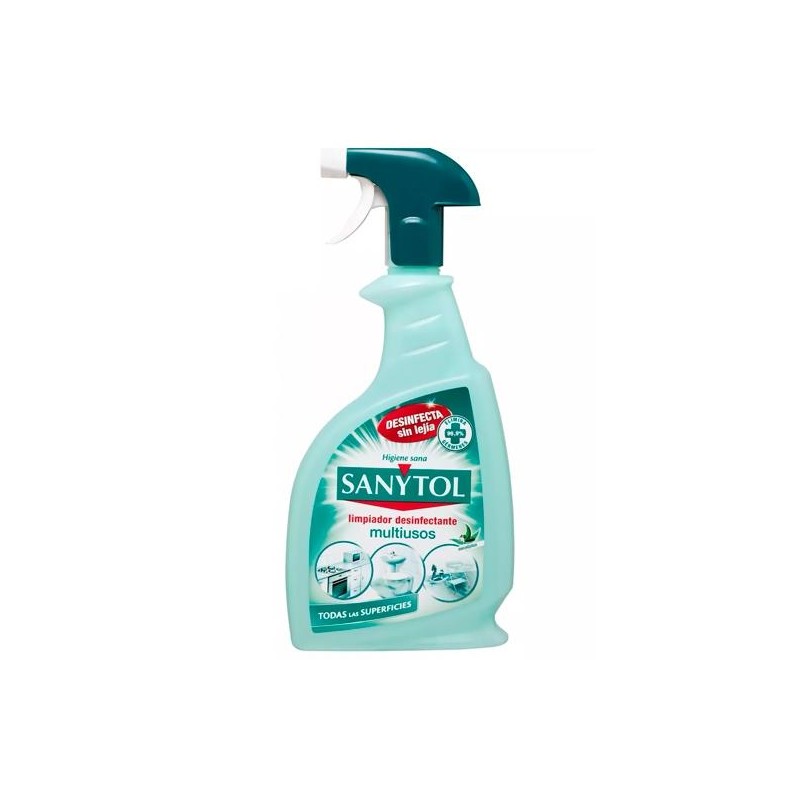SANYTOL LIMPIADOR DESINFECTANTE MULTIUSOS PULVERIZADOR 750ML