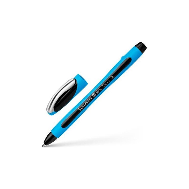 SCHNEIDER BOLÍGRAFO SLIDER MEMO XB NEGRO