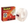 SCOTCH CINTA ADHESIVA SUPERTRANSPARENTE CRYSTAL 600 ROLLO 19MM X 33M CAJA INDIVIDUAL