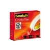 SCOTCH MAGIC CINTA SUPERTRANSPARENTE CRYSTAL 600 19X66 CAJA INDIVIDUAL (7100027400, SISTITUYE 600/196N)