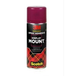 SCOTCH ADHESIVO PERMANENTE EN SPRAY "DYSPLAY MOUNT" PULVERIZADOR - 400 ML
