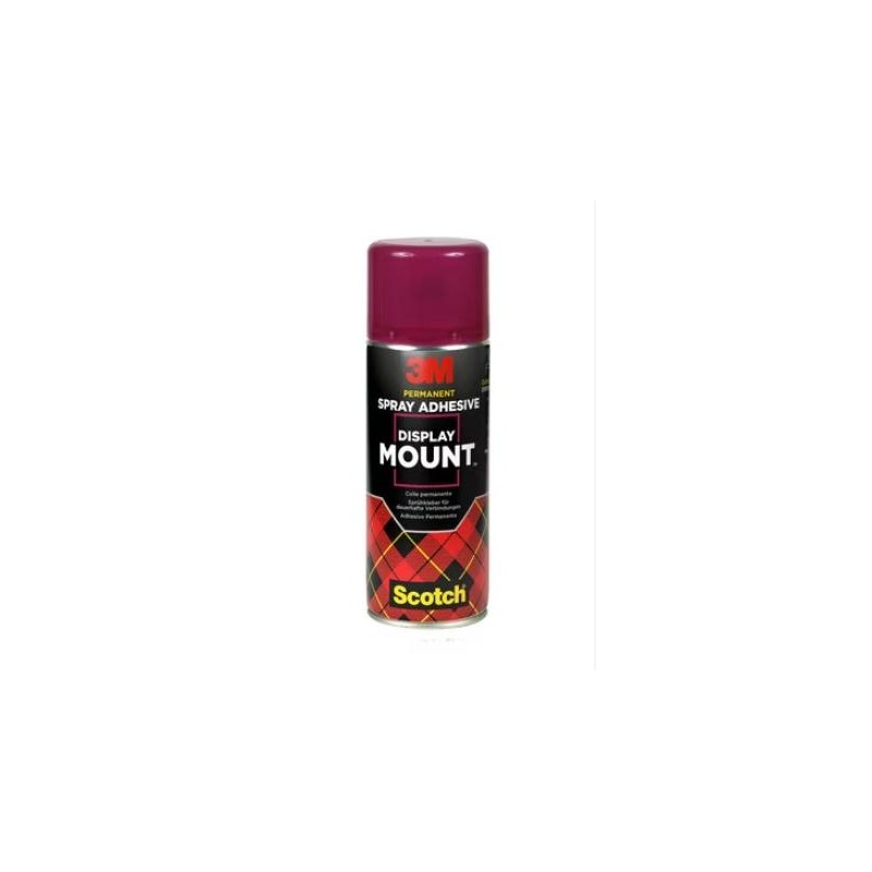 SCOTCH ADHESIVO PERMANENTE EN SPRAY "DYSPLAY MOUNT" PULVERIZADOR - 400 ML