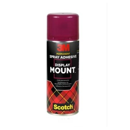 SCOTCH ADHESIVO PERMANENTE EN SPRAY "DYSPLAY MOUNT" PULVERIZADOR - 400 ML