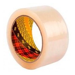 SCOTCH CINTA DE EMBALAJE 309 TRANSPARENTE / PP BAJO RUIDO / 50MM X 66M -PACK 6-