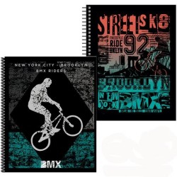 SENFORT CARPETA 30 FUNDAS ESPIRAL EXTREME SURTIDO