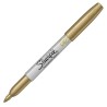 SHARPIE MARCADOR PERMANENTE METALLIC PUNTA FINA ORO