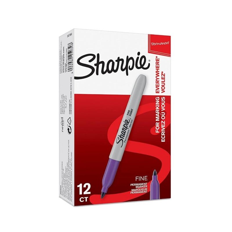SHARPIE ROTULADOR PERMANENTE FINE MORADO