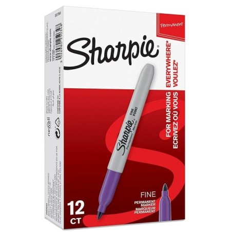 SHARPIE ROTULADOR PERMANENTE FINE MORADO