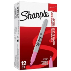 SHARPIE ROTULADOR PERMANENTE FINE ROSA