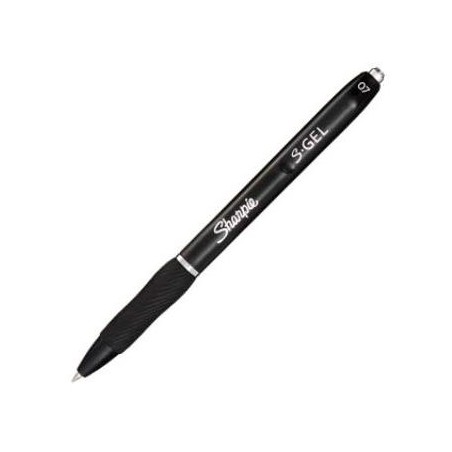 SHARPIE BOLÍGRAFO S-GEL PUNTA MEDIA 0.7MM NEGRO
