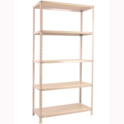 SIMONRACK KIT ADVANTAGE MINI 5/400 ESTANTERÍA METÁLICA TORNILLOS 5 BALDAS/75KG 180X80X40CM BLANCO