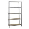 SIMONRACK MADERACLICK PLUS 5/400 ESTANTERÍA METÁLICA 5 BALDAS/150KG 200X100X40CM GRIS/MADERA