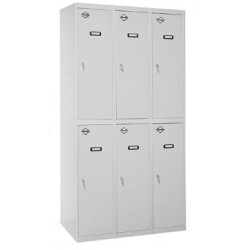 SIMONRACK TAQUILLA METÁLICA SIMONLOCKER PROF. MON. TANDEM 3/6 300 (900) 180X90X50CM GRIS