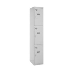 SIMONRACK CASILLERO METÁLICO SIMONLOCKER 3P MONOBLOQUE 1/3 1800X300X500 GRIS