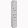 SIMONRACK CASILLERO METÁLICO SIMONLOCKER 4P MONOBLOQUE 180X50X30CM GRIS