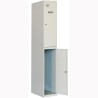 SIMONRACK TAQUILLA METÁLICA SIMONLOCKER 2P MONOBLOQUE 180X50X30CM GRIS