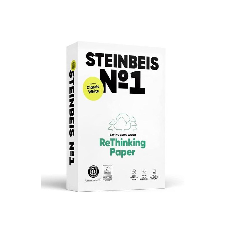 PAPEL DIN A4 80GR RECICLADO -300U-