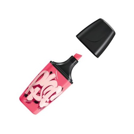 STABILO MARCADOR FLUORESCENTE BOSS MINI "RISE" ROSA CAJA 10 UD
