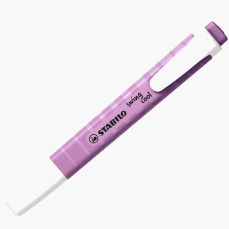 STABILO MARCADOR SWING COOL NATURECOLORS WILDFLOWER LILA GRISACEO CAJA 10 UD