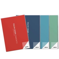 ADDITIO CUADERNO MEMO-NOTAS A4 PARA EL PROFESORADO PVC 128 PÁGINAS C/SURTIDOS