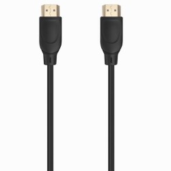 AISENS CABLE HDMI V2.0 PREMIUM ALTA VELOCIDAD HEC 4K@60HZ 18GBPS A/M - A/M NEGRO 3M
