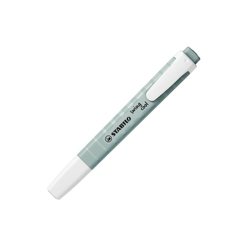 STABILO MARCADOR SWING COOL NATURECOLORS VERDE TIERRA CAJA 10 UD