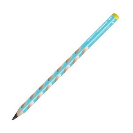 STABILO LÁPIZ GRAFITO EASYGRAPH PARA ZURDOS HB AZUL CAJA 6 UD