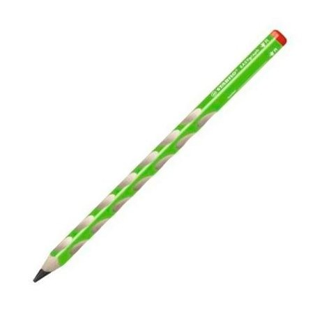 STABILO EASYGRAPH LAPIZ DIESTROS 322 HB VERDE -12U-