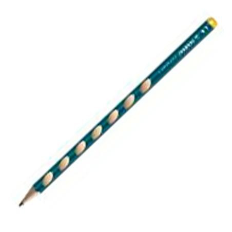 STABILO LÁPIZ GRAFITO EASYGRAPH S FINO PARA ZURDOS HB PETRÓLEO CAJA 6 UD