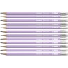 STABILO SWANO LAPIZ GRAFITO CON GOMA PASTEL LILA -12U-