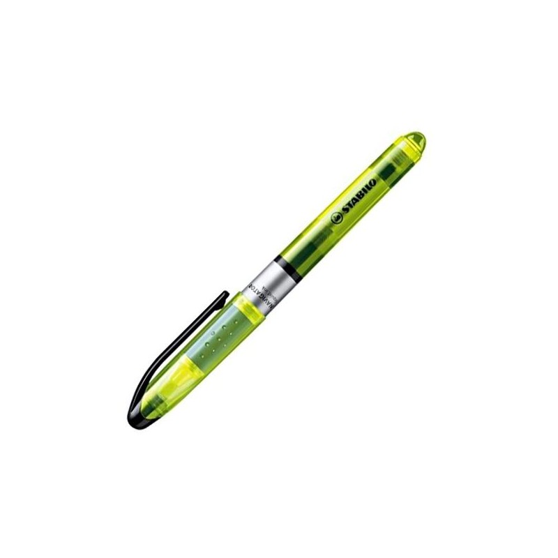 STABILO MARCADOR FLUORESCENTE NAVIGATOR AMARILLO CAJA 10 UD