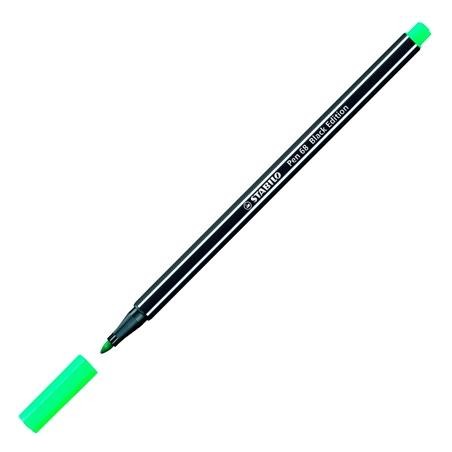 STABILO ROTULADOR PEN 68 VERDE HIELO CAJA 10 UD