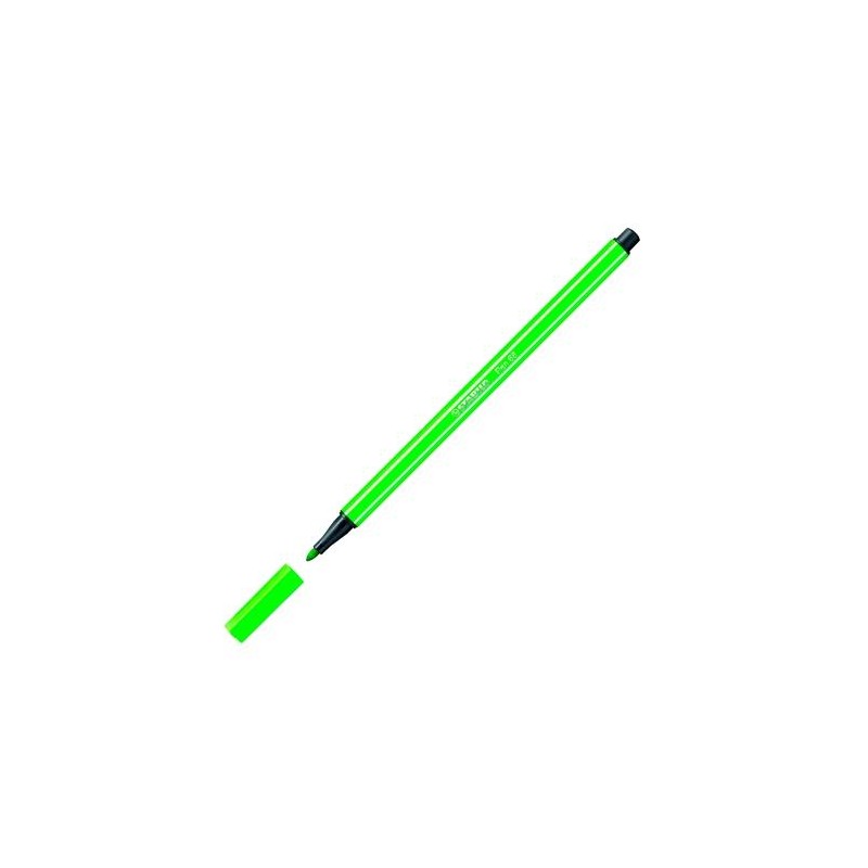 STABILO ROTULADOR PEN 68 VERDE CLARO CAJA 10 UD