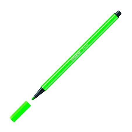 STABILO ROTULADOR PEN 68 VERDE CLARO CAJA 10 UD