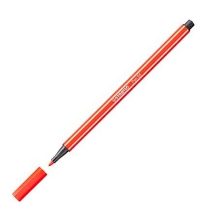 STABILO ROTULADOR PEN 68 ROJO CAJA 10 UD