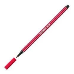 STABILO ROTULADOR PEN 68 ROJO OSCURO CAJA 10 UD
