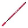 STABILO ROTULADOR PEN 68 ROJO OSCURO CAJA 10 UD