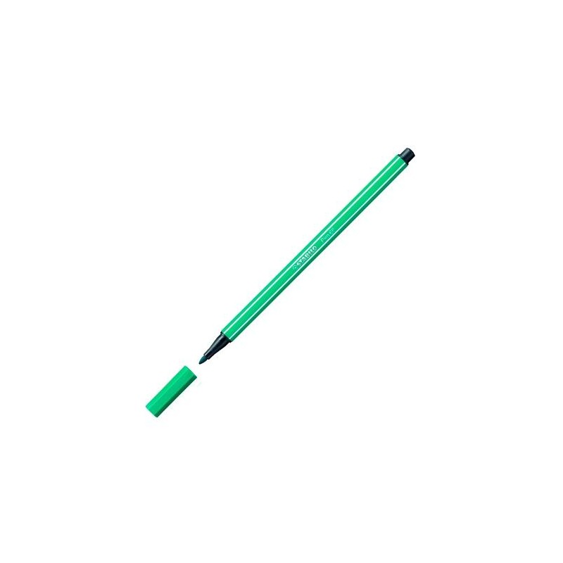 STABILO ROTULADOR PEN 68 AZUL TURQUESA CAJA 10 UD