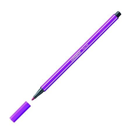 STABILO ROTULADOR PEN 68 LILA CAJA 10 UD