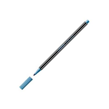 STABILO ROTULADOR PEN 68 METALLIC AZUL METÁLICO CAJA 10 UD