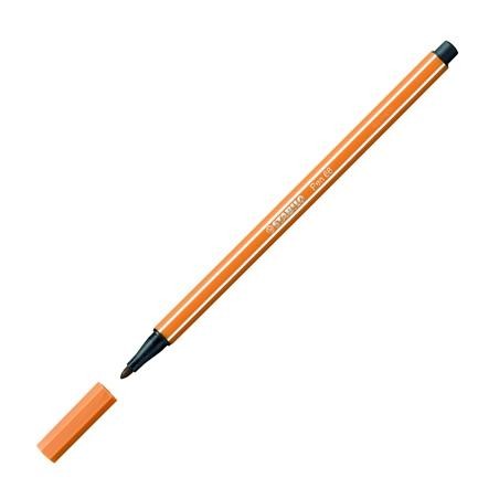 STABILO ROTULADOR PEN 68 OCRE OSCURO CAJA 10 UD