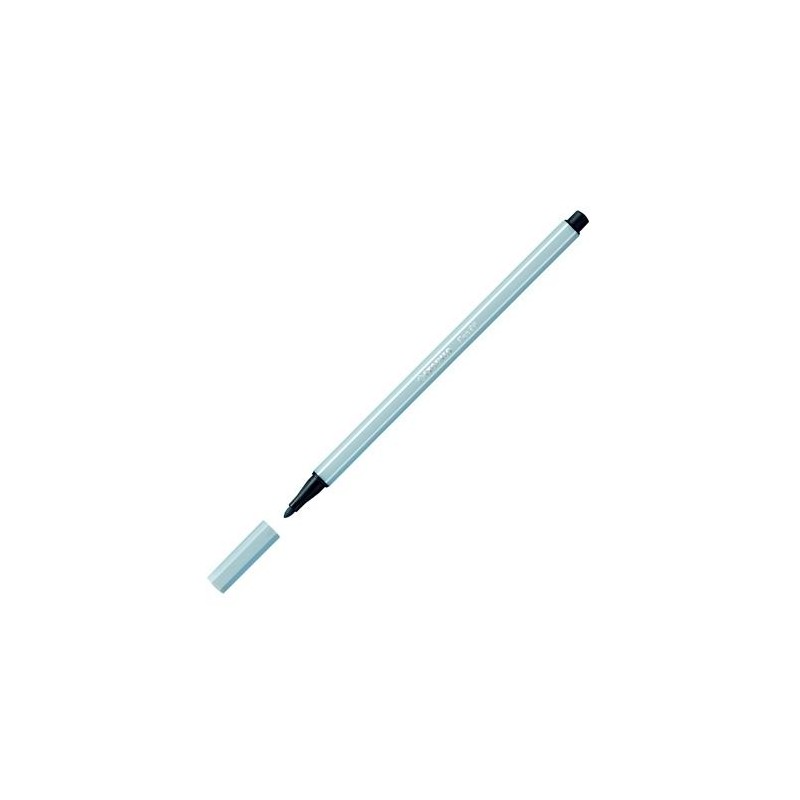 STABILO ROTULADOR PEN 68 GRIS CLARO CAJA 10 UD