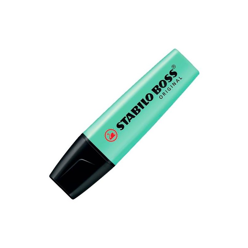 STABILO MARCADOR FLUORESCENTE BOSS ORIGINAL MENTA PASTEL