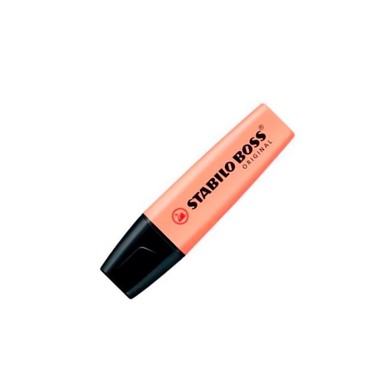 STABILO MARCADOR FLUORESCENTE BOSS ORIGINAL NARANJA PÁLIDO