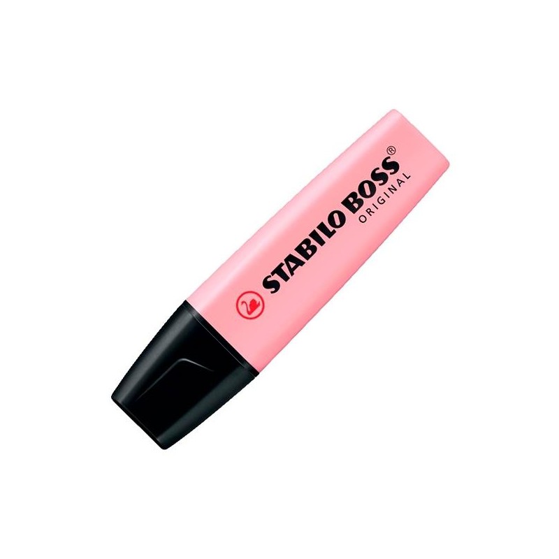 STABILO MARCADOR FLUORESCENTE BOSS ORIGINAL ROSADO PASTEL