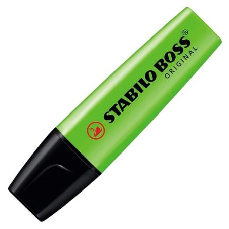 STABILO MARCADOR FLUORESCENTE BOSS ORIGINAL CHISPA LIMA