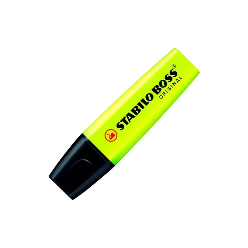 STABILO MARCADOR FLUORESCENTE BOSS ORIGINAL AMARILLO
